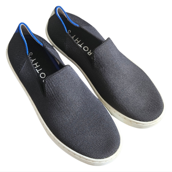 Rothy's Shoes - Rothy's The Original Slip On Sneakers in Navy Blue Size 5
